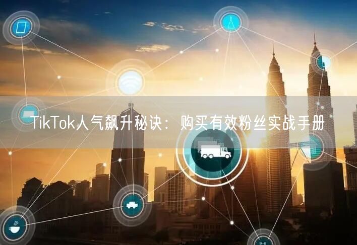 TikTok人气飙升秘诀：购买有效粉丝实战手册