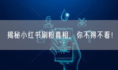 揭秘小红书刷粉真相，你不得不看！