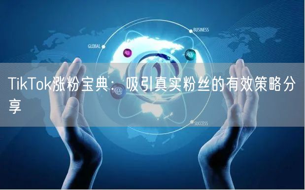 TikTok涨粉宝典：吸引真实粉丝的有效策略分享